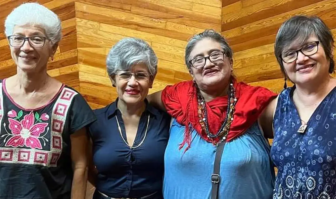 Chary Gumeta fue una de las creadoras incluidas en la plaquet. Cortesía