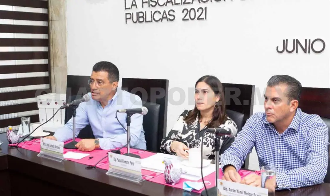 Congreso recibe cuenta pública del estado