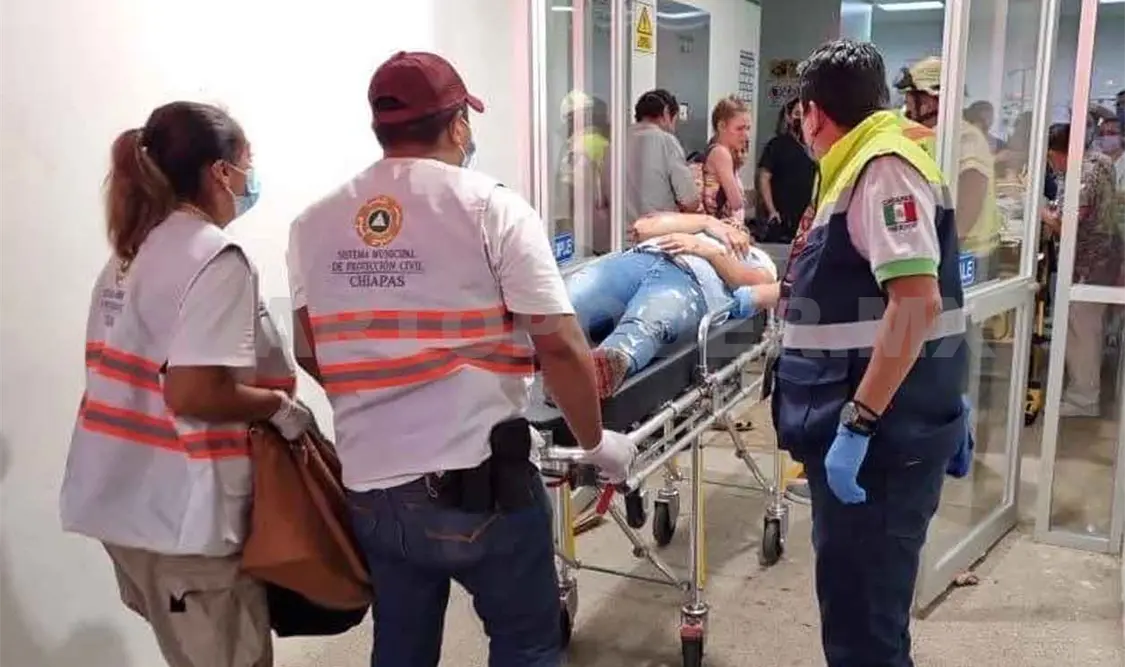 Accidente de migrantes en tramo Coita-Las Choapas