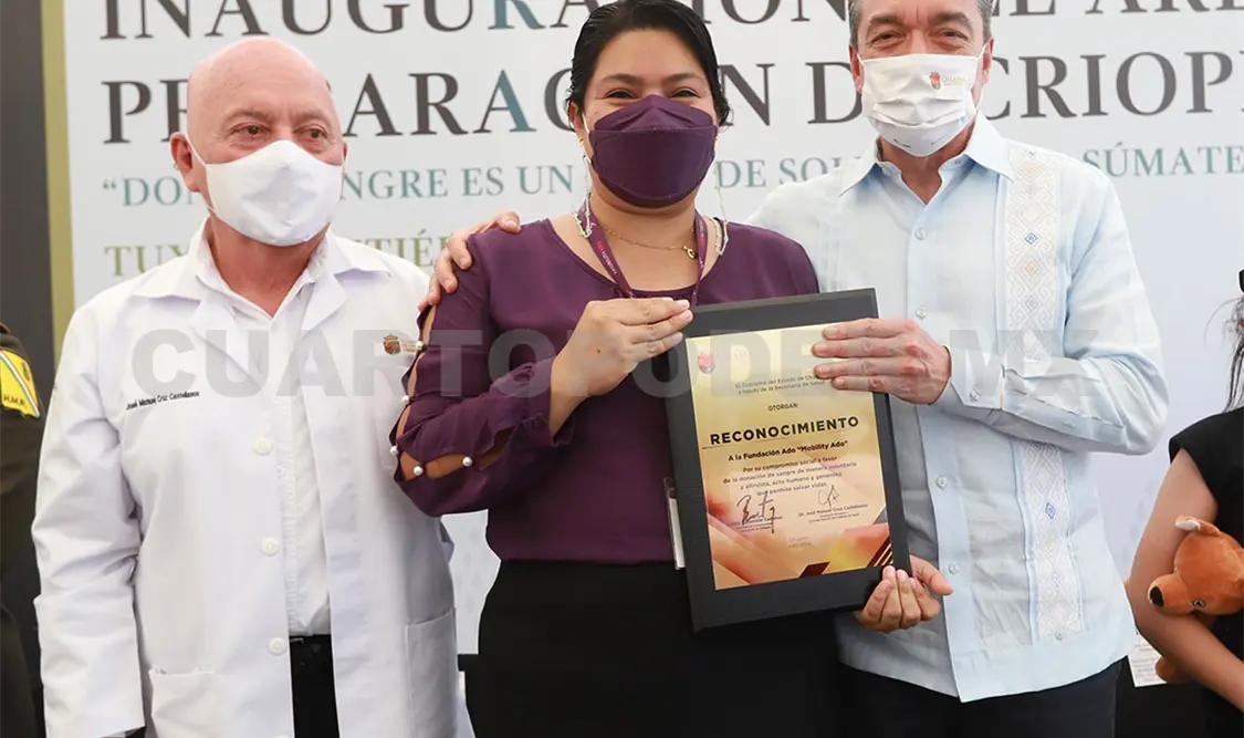 Inauguran Área de Preparación de Crioprecipitado