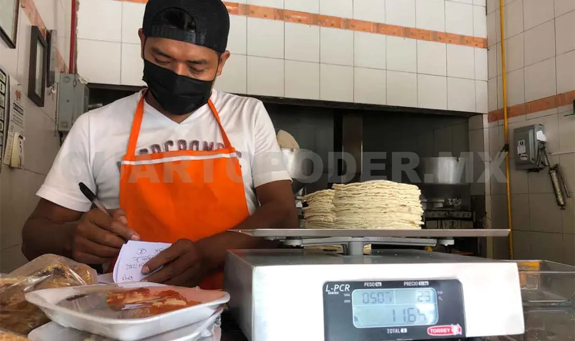Tortilla alcanzaría 24 pesos por kilogramo