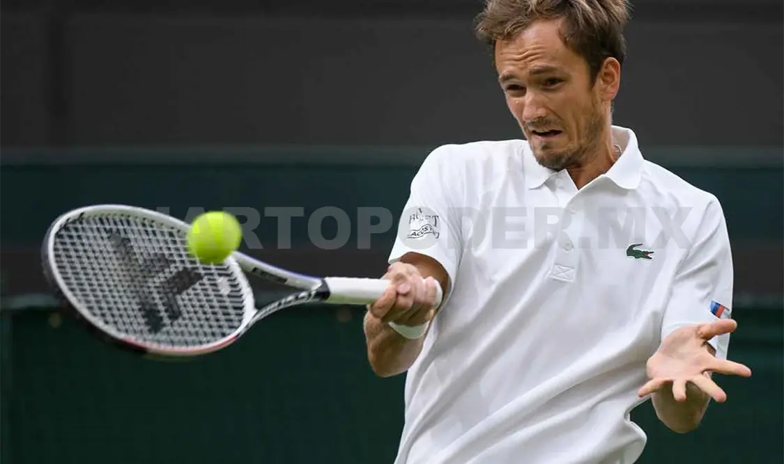 Medvedev encabeza cuadro principal del Abierto