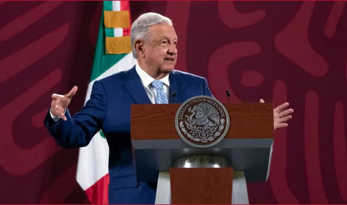 En el salón Tesorería de Palacio Nacional, el presidente López Obrador afirmó que la población tiene confianza en su gobierno. Cortesía