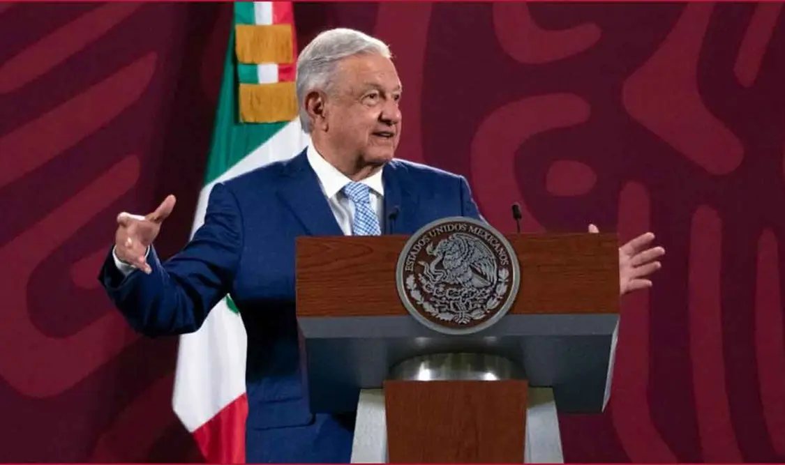 AMLO afirma que “hay paz y tranquilidad”