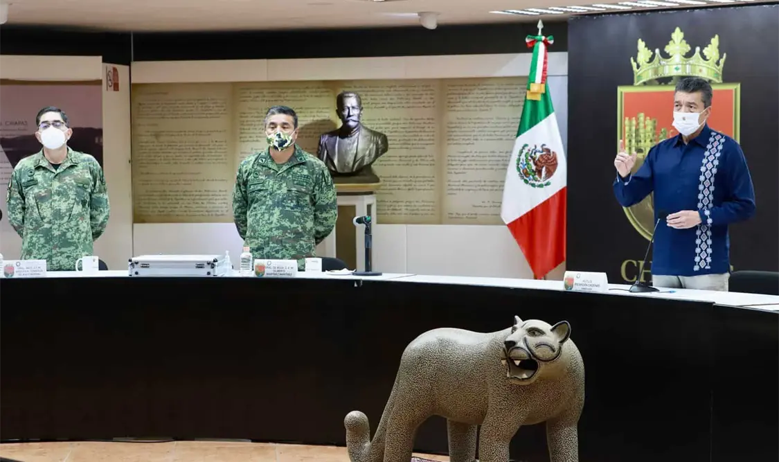 Registra Chiapas 24 horas de saldo blanco en delitos de alto impacto