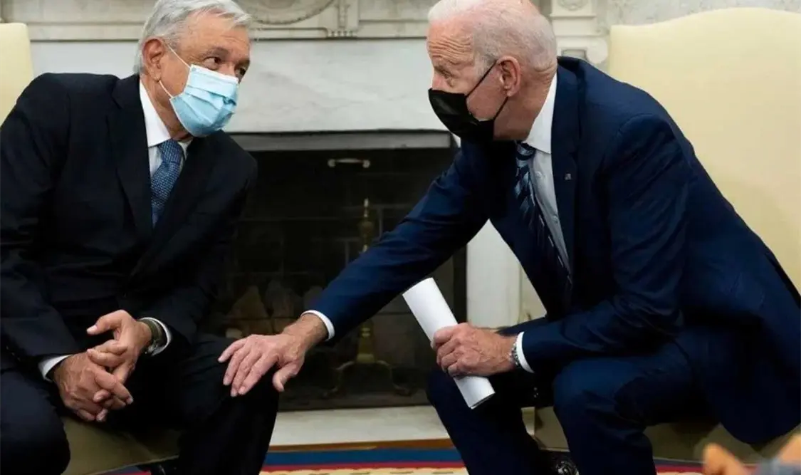 Todo listo para la reunión AMLO-Biden