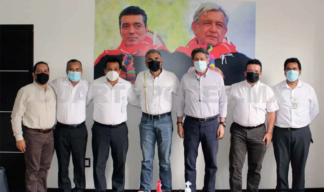 Encabeza Ángel Torres reunión de trabajo con CFE