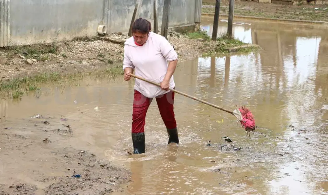 Cinco municipios con lluvias por arriba de lo normal