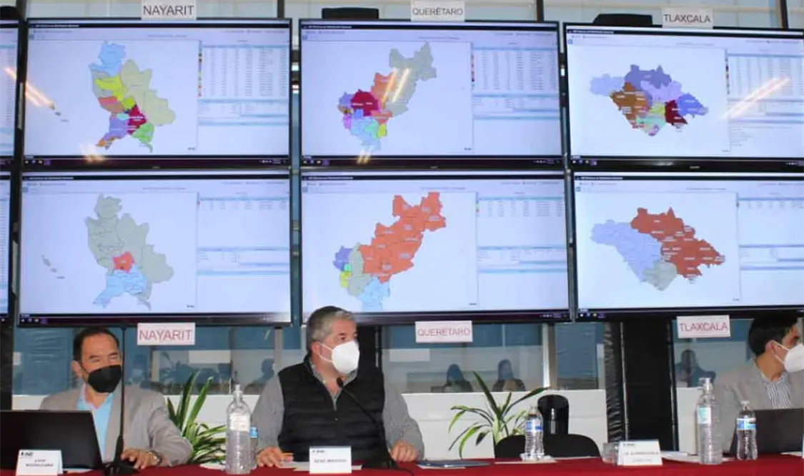 Actualiza INE mapa electoral