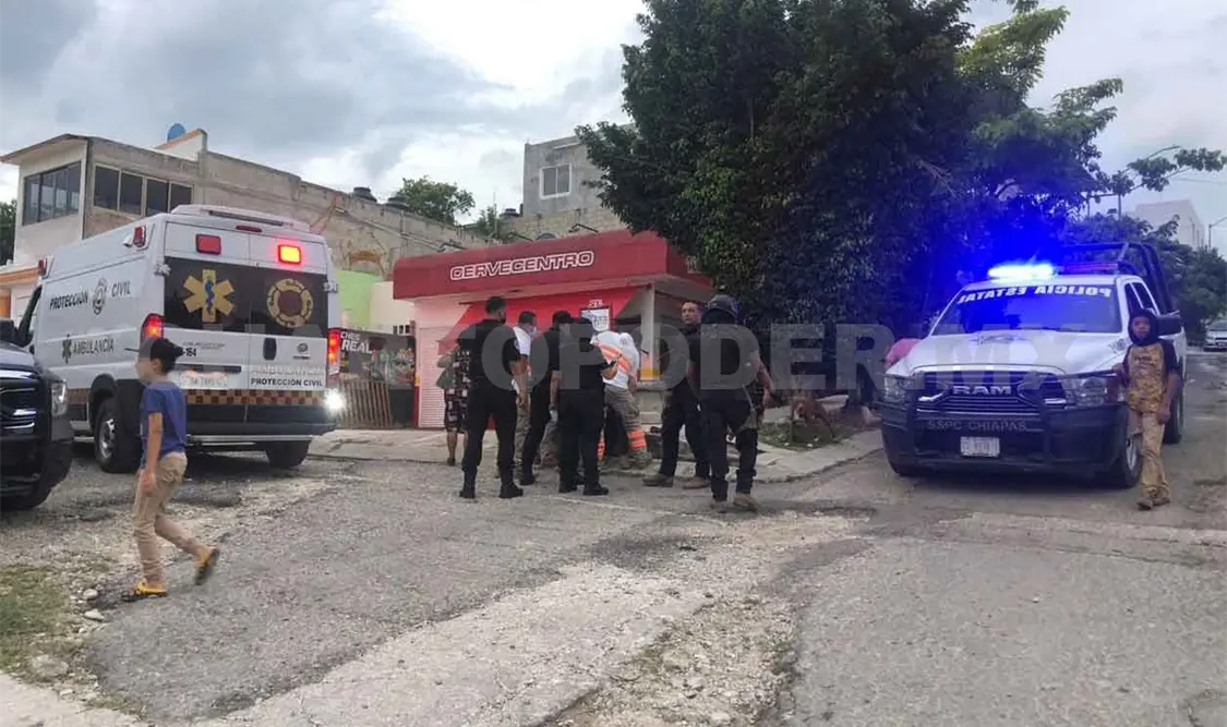 Le cercenaron una oreja de un navajazo