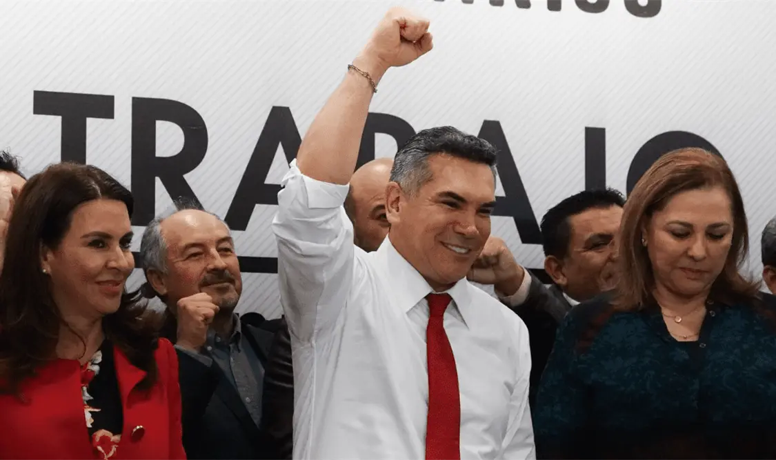 “Alito” Moreno garantizó que la coalición “Va por México” es la fuerza para detener a Morena y ganarle en el 2024. Cortesía