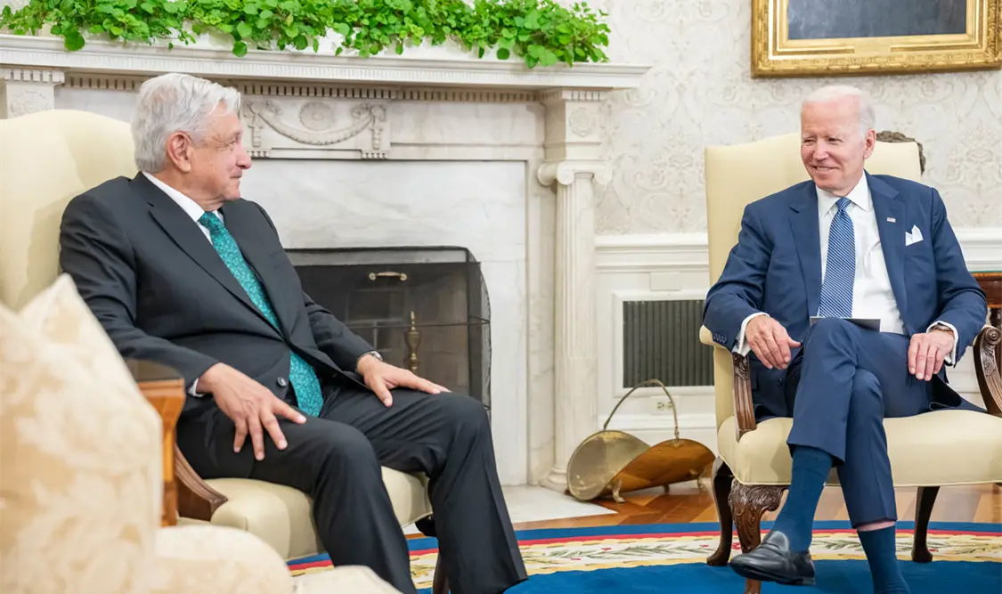 AMLO propone a Biden 5 puntos contra inflación