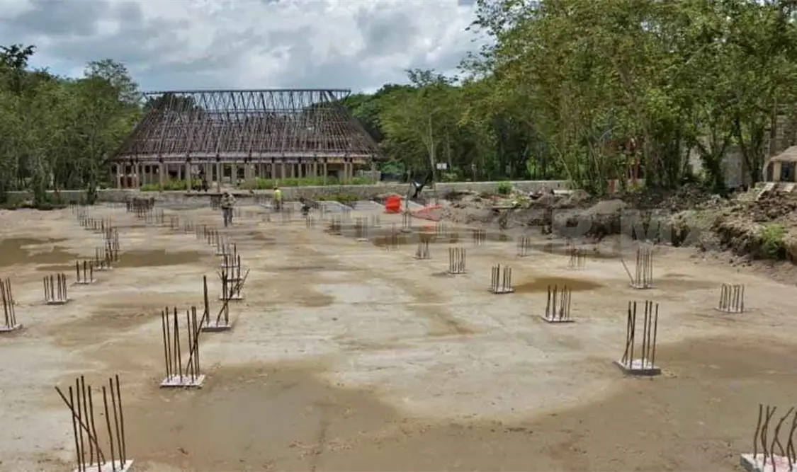 Cementerio prehispánico en la ruta del Tren Maya