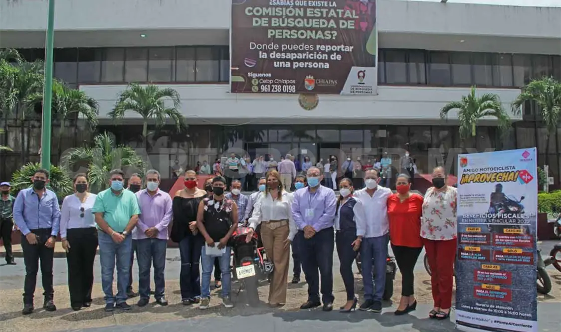 Instalan módulo para regularizar motocicletas