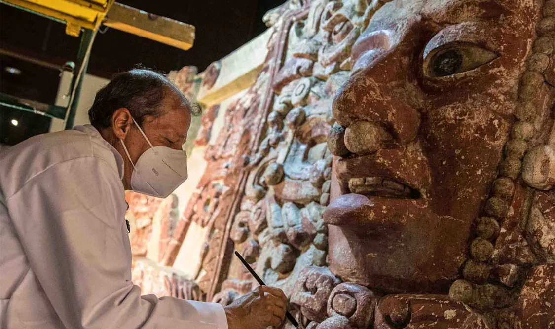 Los trabajos de rehabilitación se vieron afectados por la pandemia. Cortesía