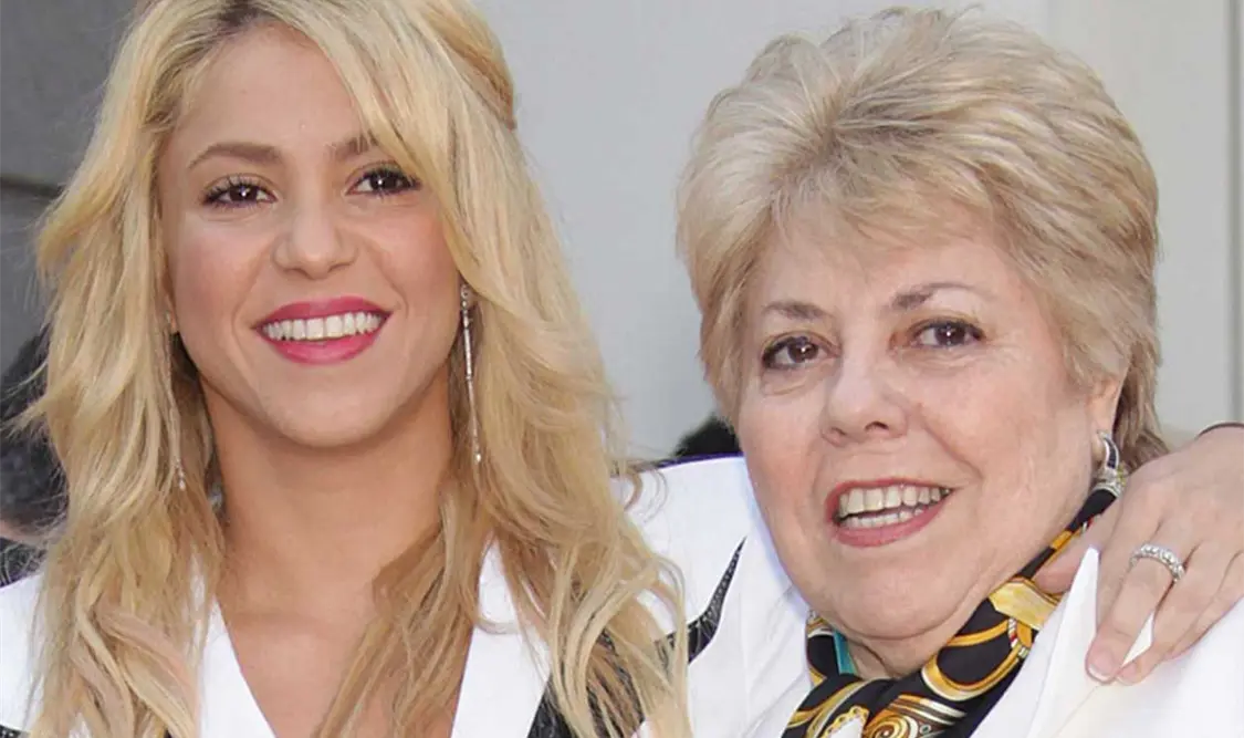 Mamá de Shakira habla de la ruptura