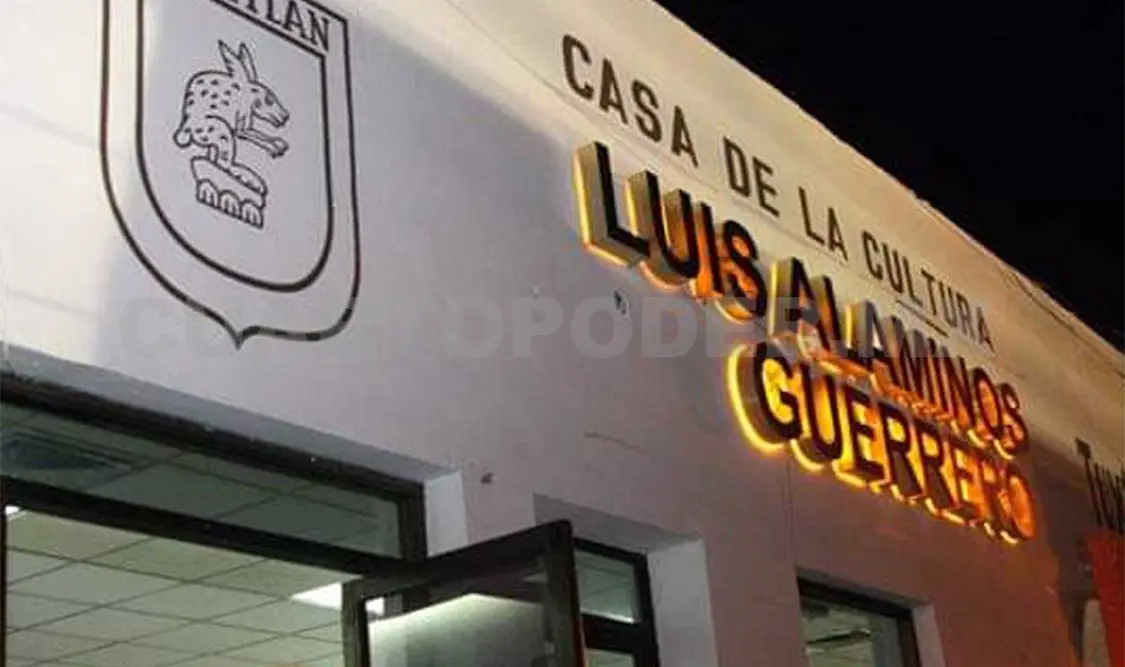 Casa de la cultura Luis Alaminos Guerrero, en Tuxtla Gutiérrez. Cortesía