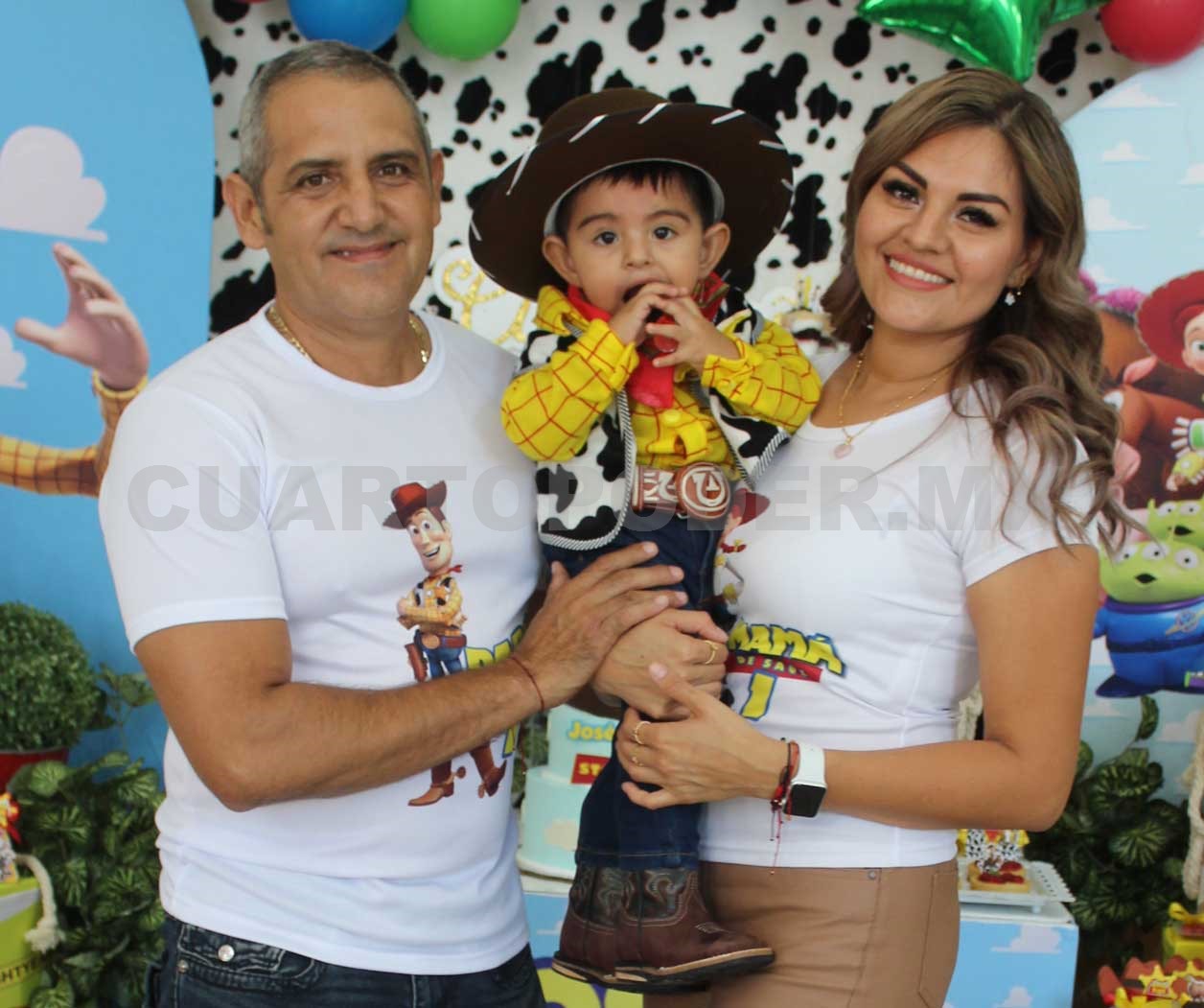 José Saúl cumplió un año de vida