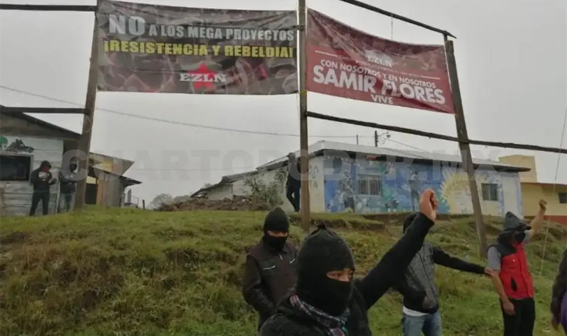 Denuncia BAEZLN desplazamiento forzado de familias