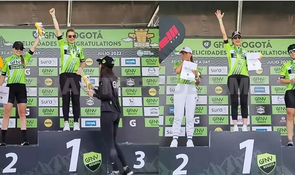 Mexicanas conquistan el Gran Fondo de Bogotá