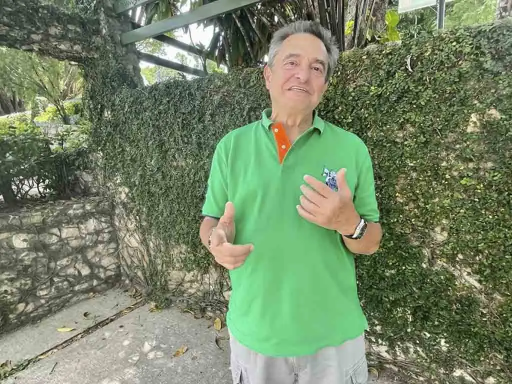 Pío López Obrador rechazó que, a pesar de ser hermano del presidente de México, viva rodeado de privilegios. Cortesía