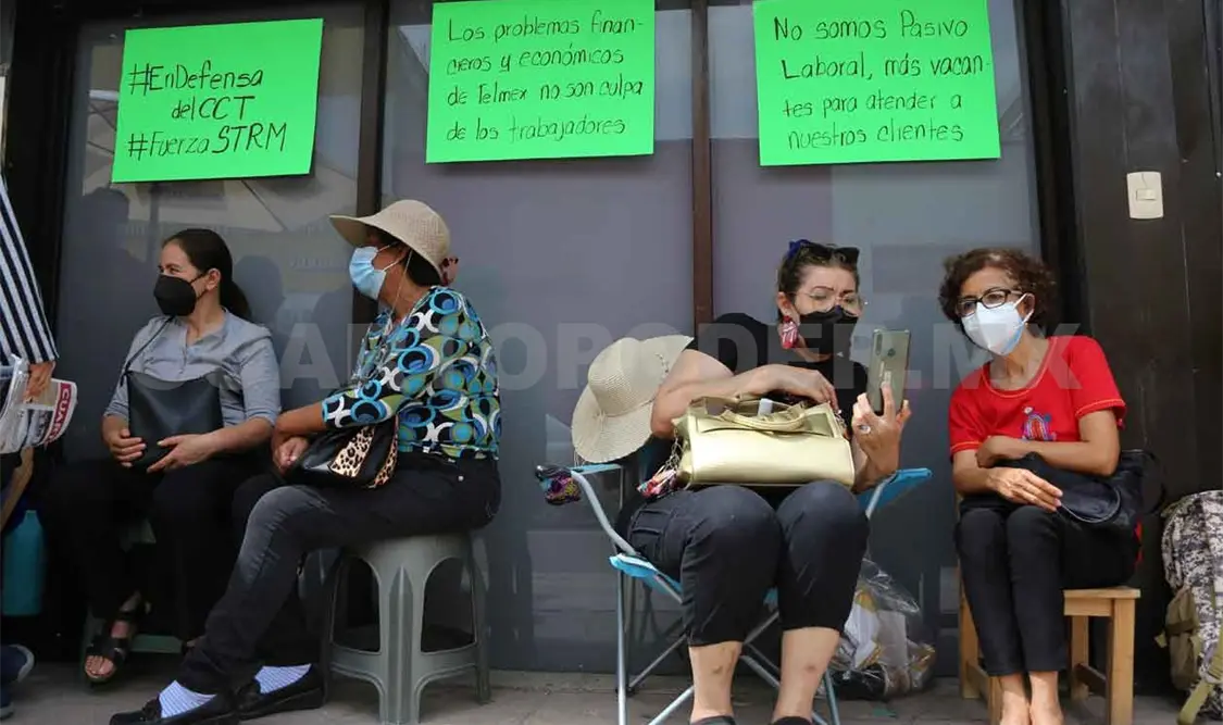 Telefonistas de Chiapas se suman a paro nacional