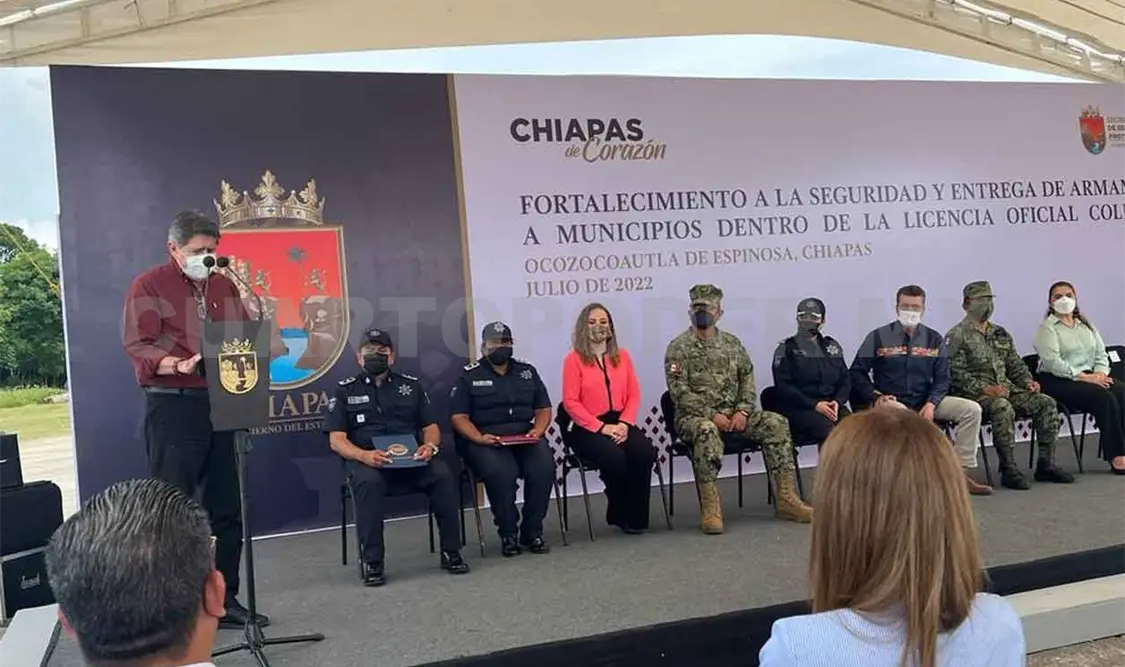 Destacan respaldo de REC en materia de seguridad