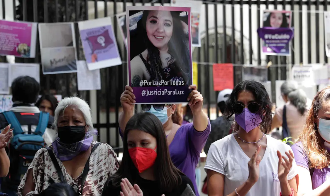 Se manifestaron en Jalisco para exigir justicia por el feminicidio de Luz Raquel Padilla. El Universal