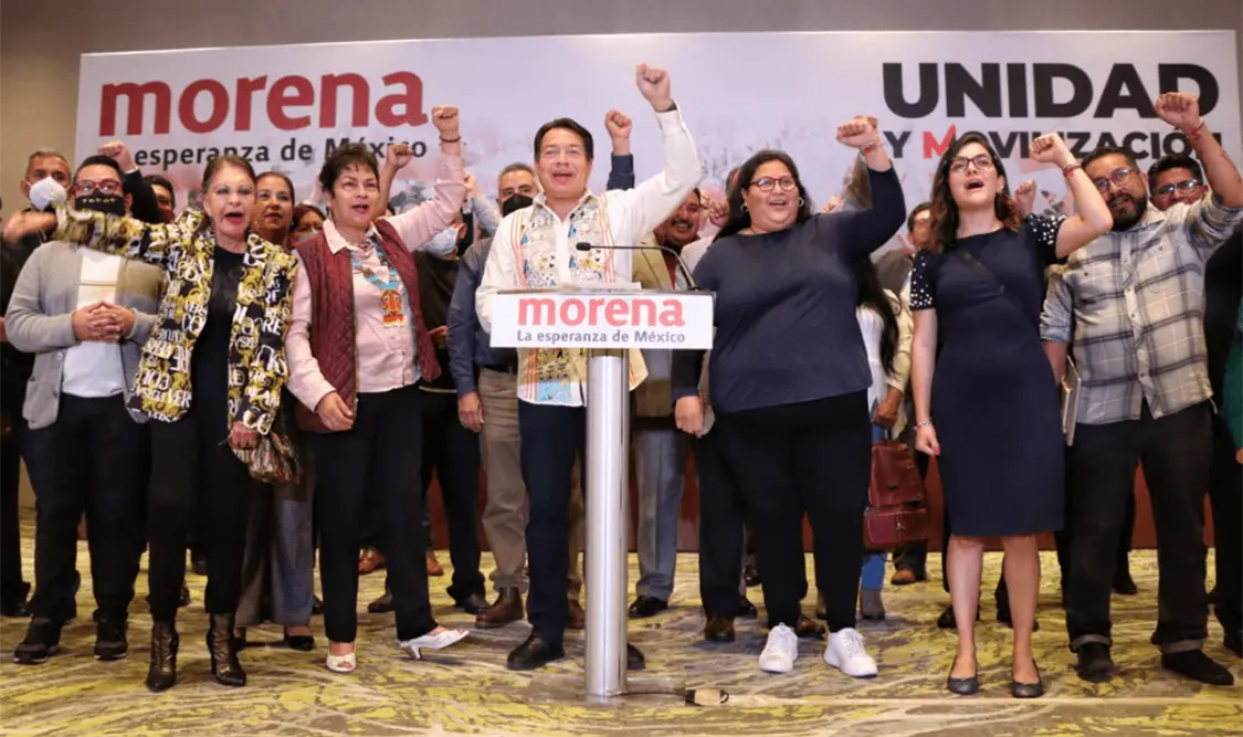 El pronunciamiento fue firmado por 22 gobernadores en funciones y electos, así como por 24 funcionarios y dirigentes de Morena. Cortesía