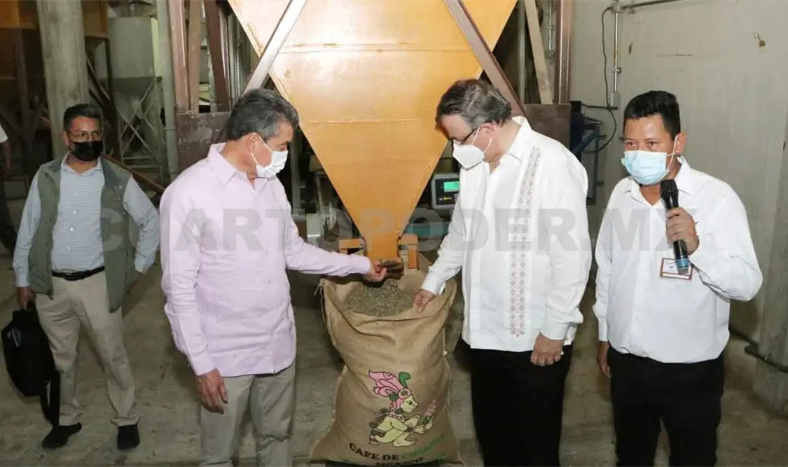 Encabeza Rutilio y SRE evento sobre el café de exportación