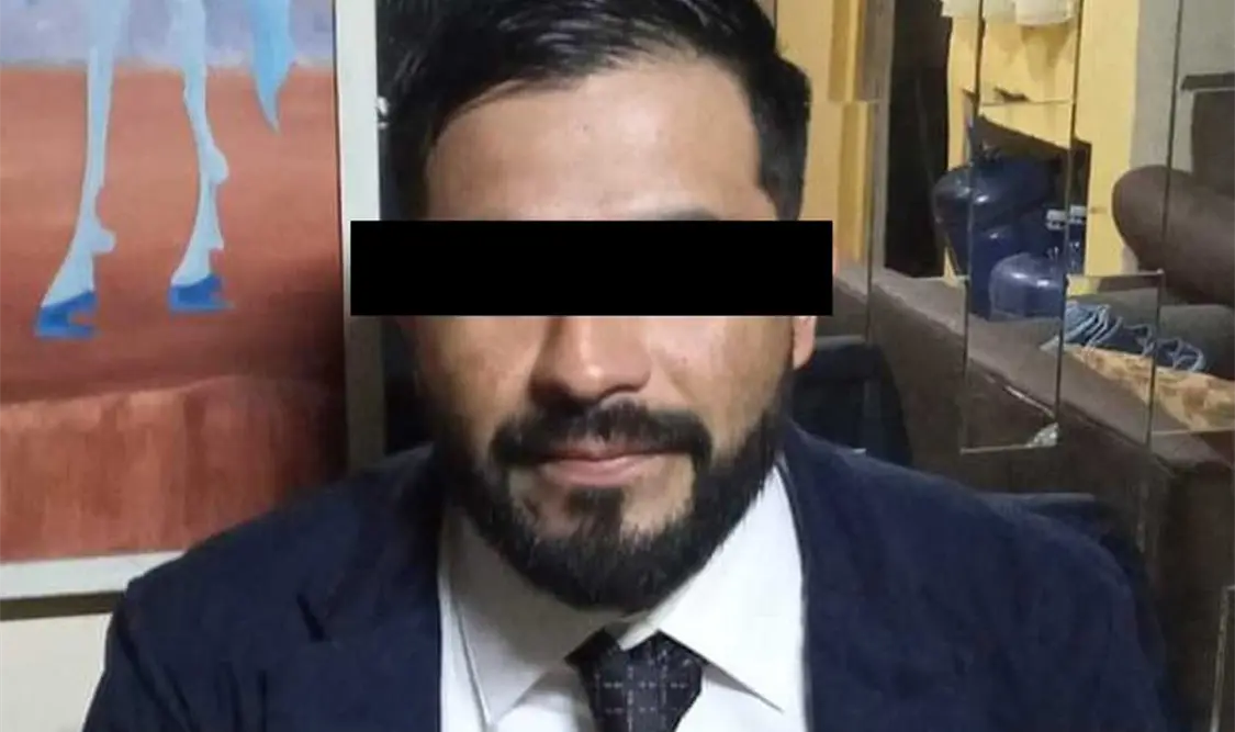 La Fiscalía del Estado informó de la detención de uno de sus vecinos. Cortesía