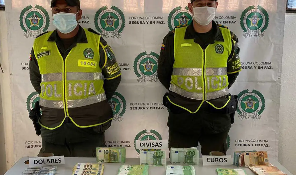 La moneda única europea concentró más de la mitad de las divisas incautadas por funcionarios de aduanas durante ese año. Cortesía