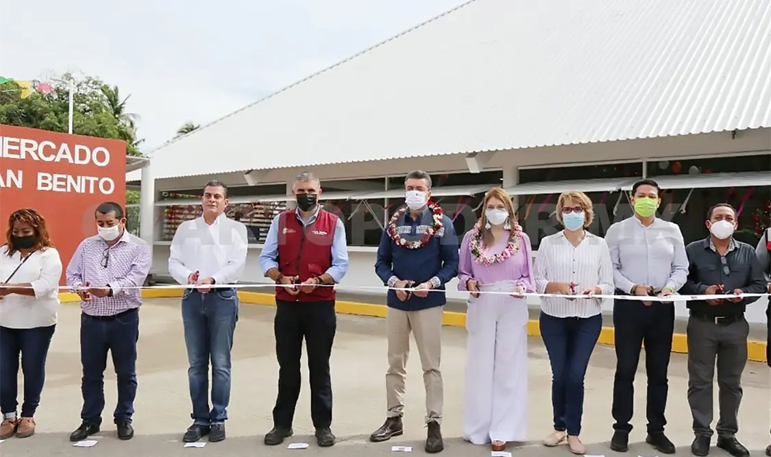 Inaugura REC mercado “San Benito” en Tapachula