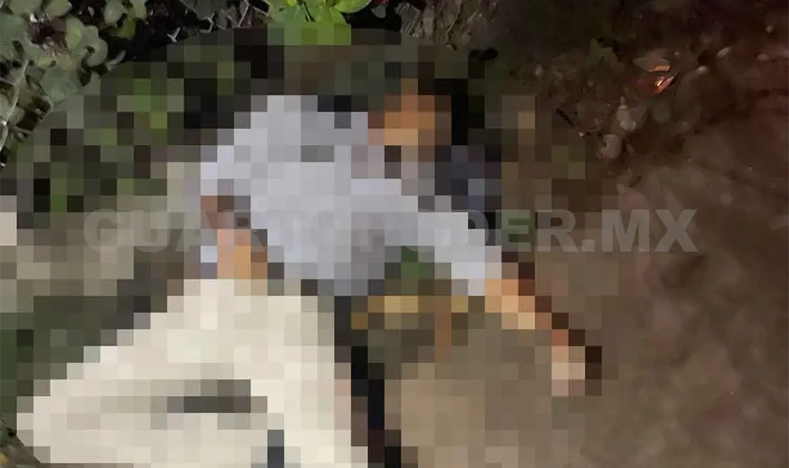 Lo asesinan a balazos en un fraccionamiento