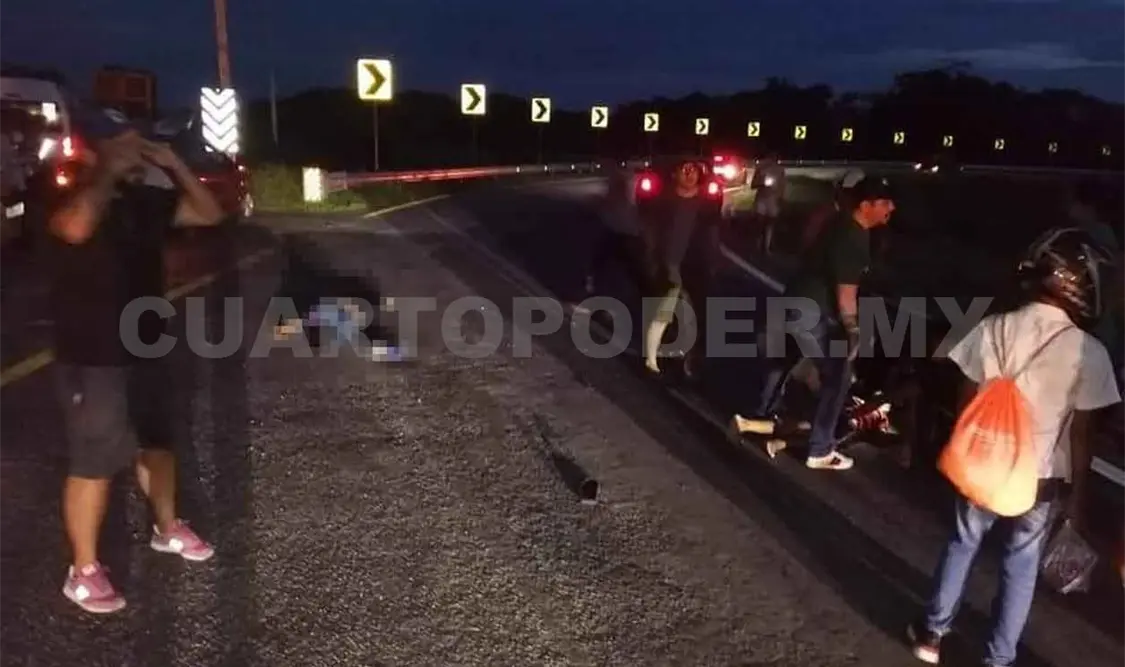 Familia se accidenta; una persona fallecida