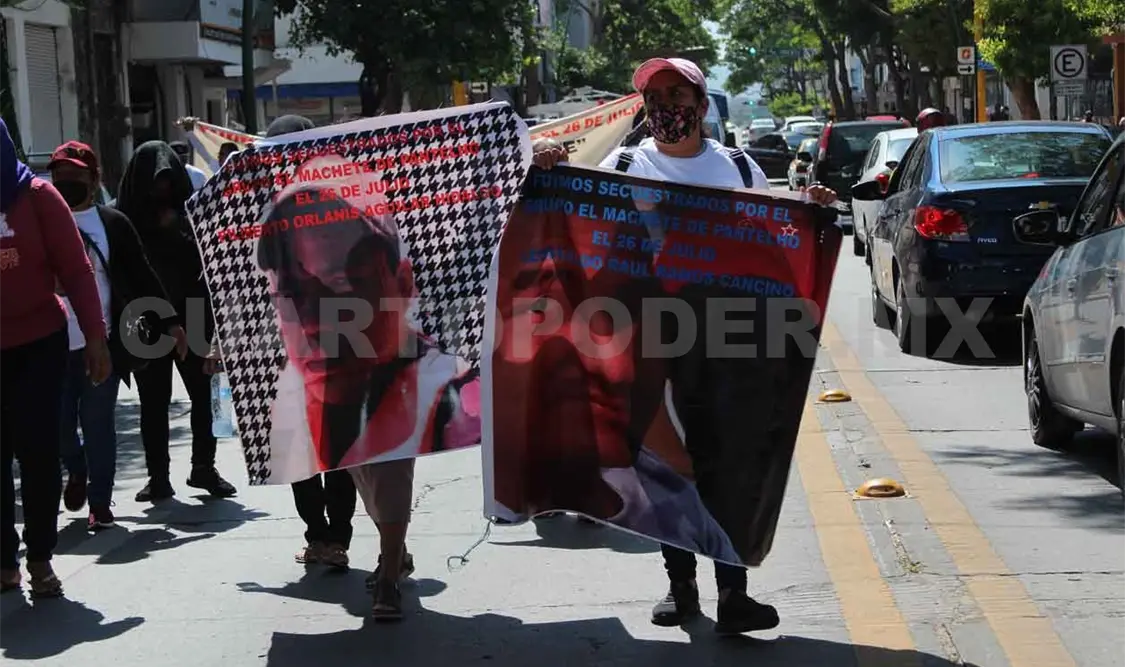 Manifestación pacífica de pobladores de Pantelhó