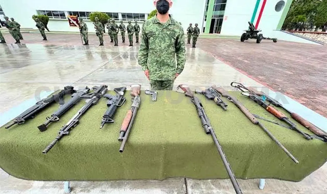 Ejército realizará campaña de canje de armas