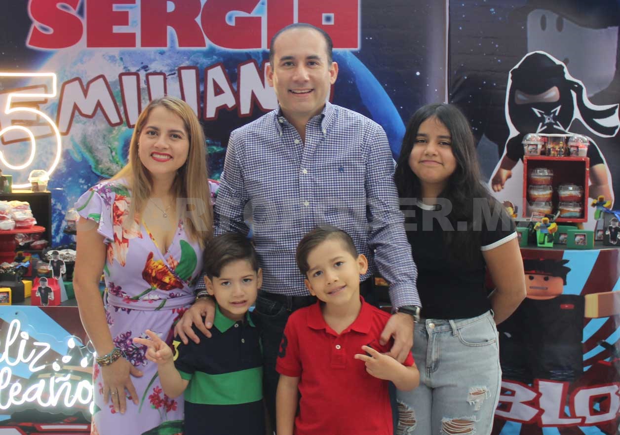 Sergio cumplió 5 años