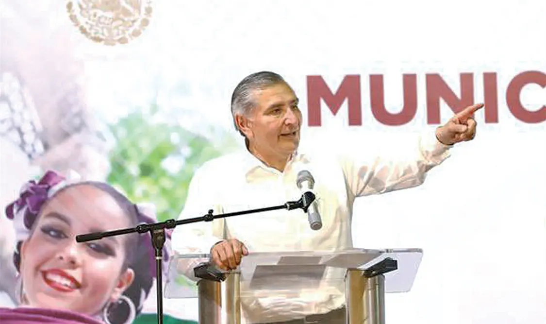 El tabasqueño presumió que desde hace 100 años no había un líder nacional como Andrés Manuel López Obrador. Cortesía
