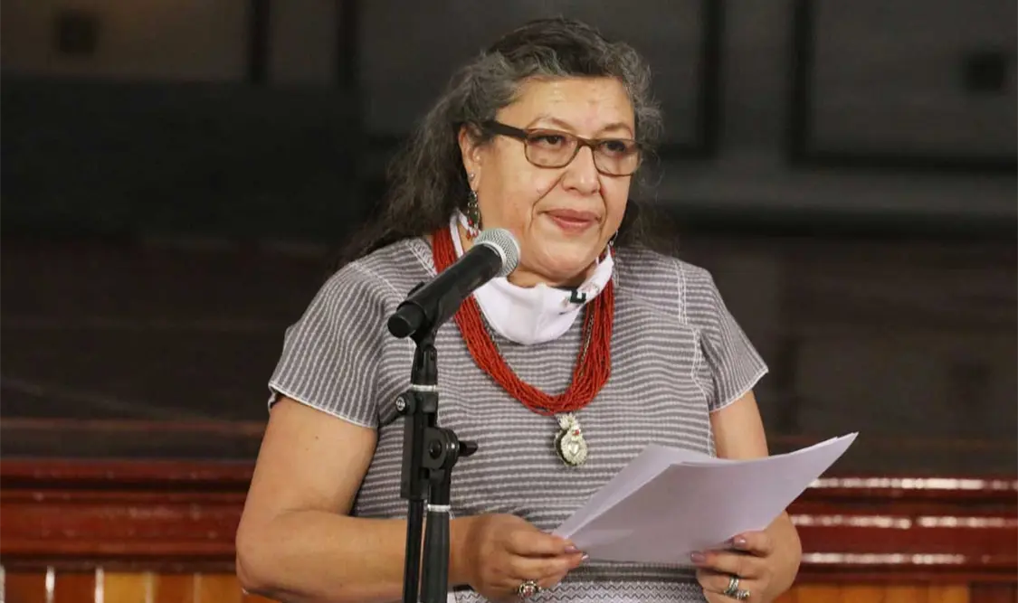 Teresa Guadalupe Reyes, directora general del INEA. Cortesía