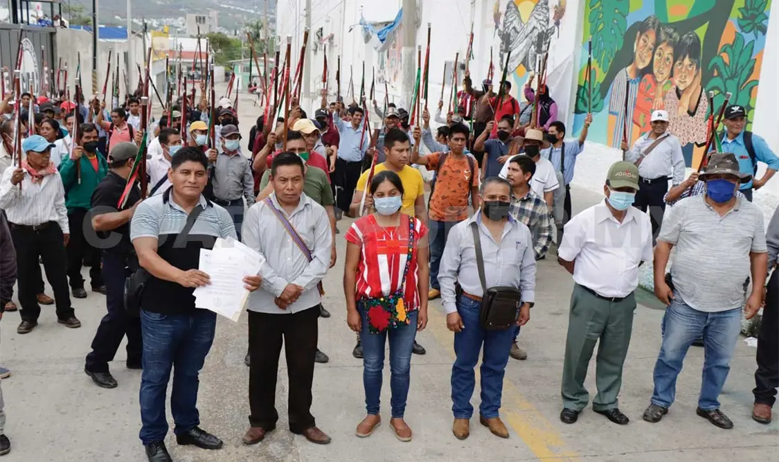 En diversos momentos se han realizado actividades electorales por parte de grupos que buscan tomar el poder del municipio. Diego Pérez / CP