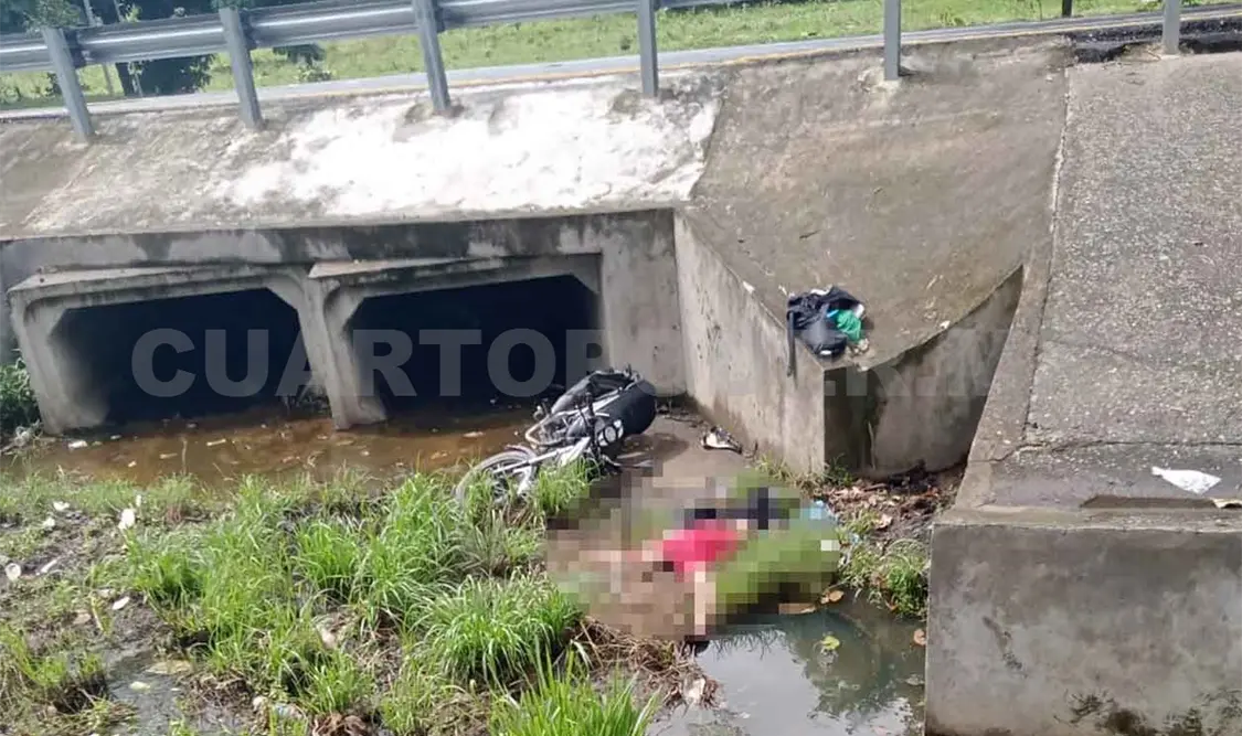 Cae de puente y fallece al instante