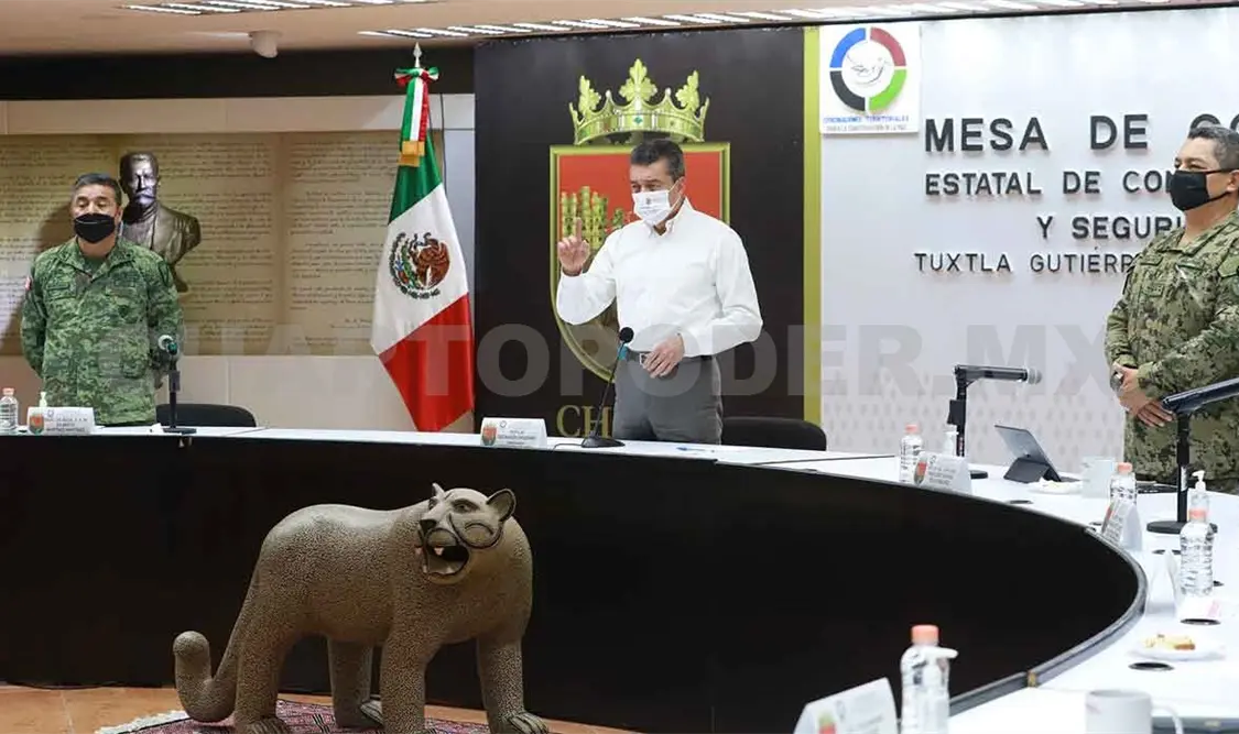 Chiapas va bien en el control de covid-19: gobernador