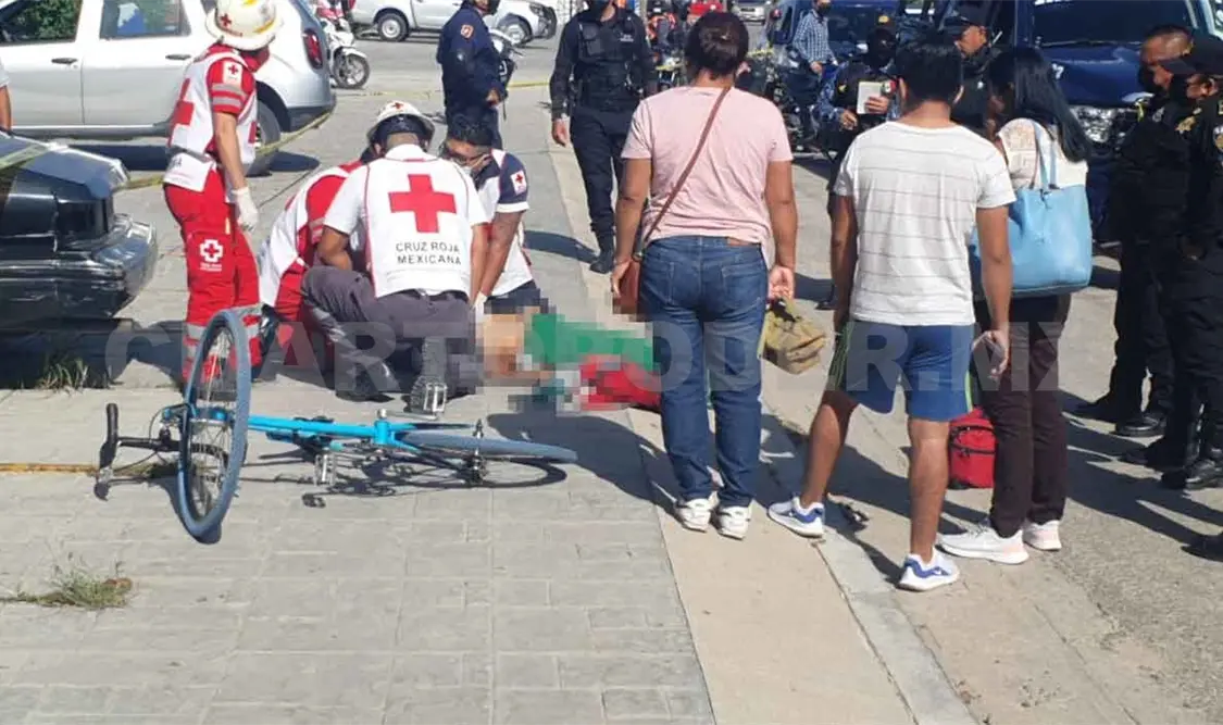 Fallece ciclista al circular sobre el periférico Sur