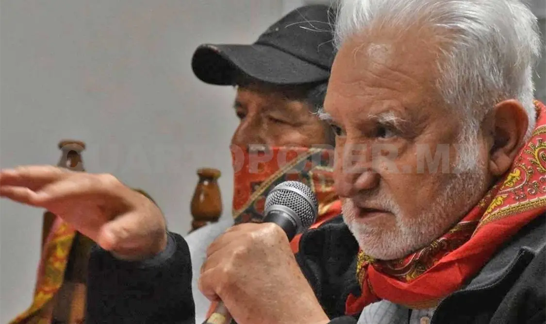 El comandante Germán, del FNL, hizo un balance de la lucha de la agrupación y habló sobre de los planes organizativos que tienen. CP