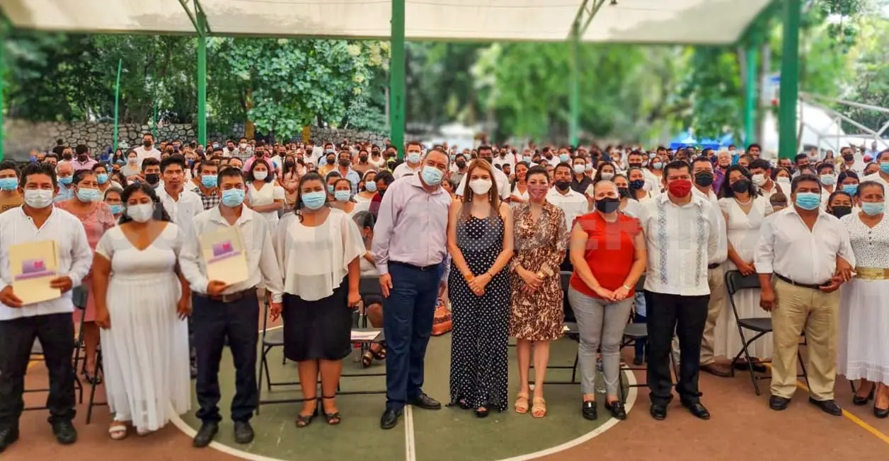 Las Bodas Colectivas 2022 son impulsadas por el DIF Chiapas, el Registro Civil del Estado y el Gobierno del Estado. CP