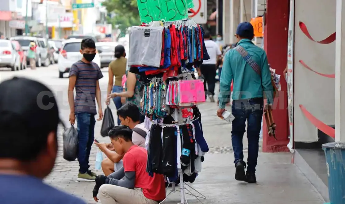 Ambulantaje, reto difícil de atender en Tuxtla