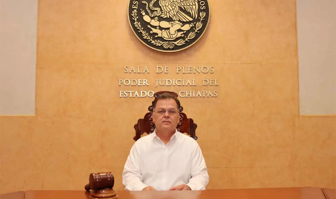 Nombra Pleno de Distrito a presidente del Poder Judicial del Estado de Chiapas