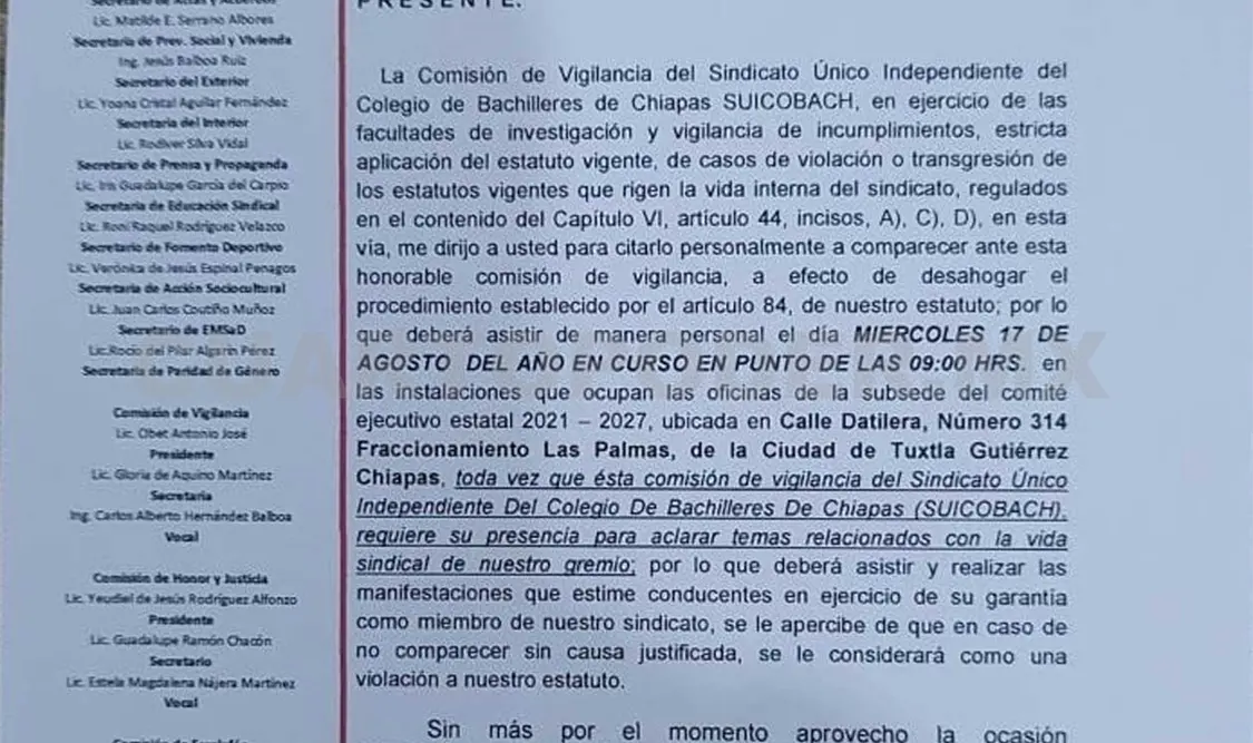 Denuncian cacería de la base en resistencia