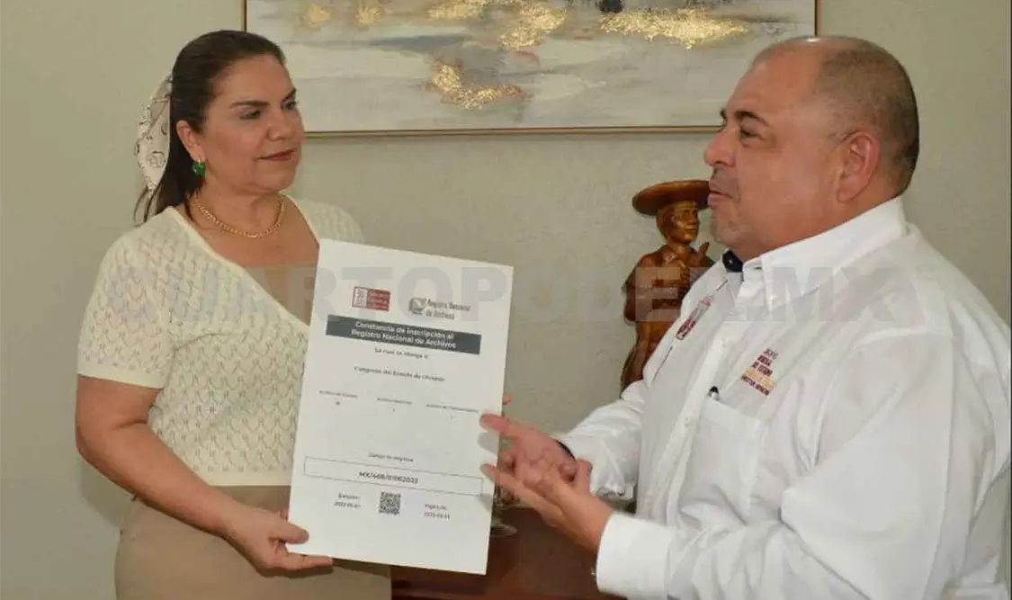 A la vanguardia en materia de archivo: Trejo Huerta
